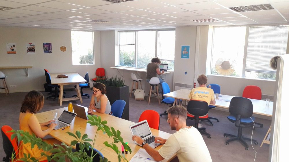 Les espaces de travail de Corentin