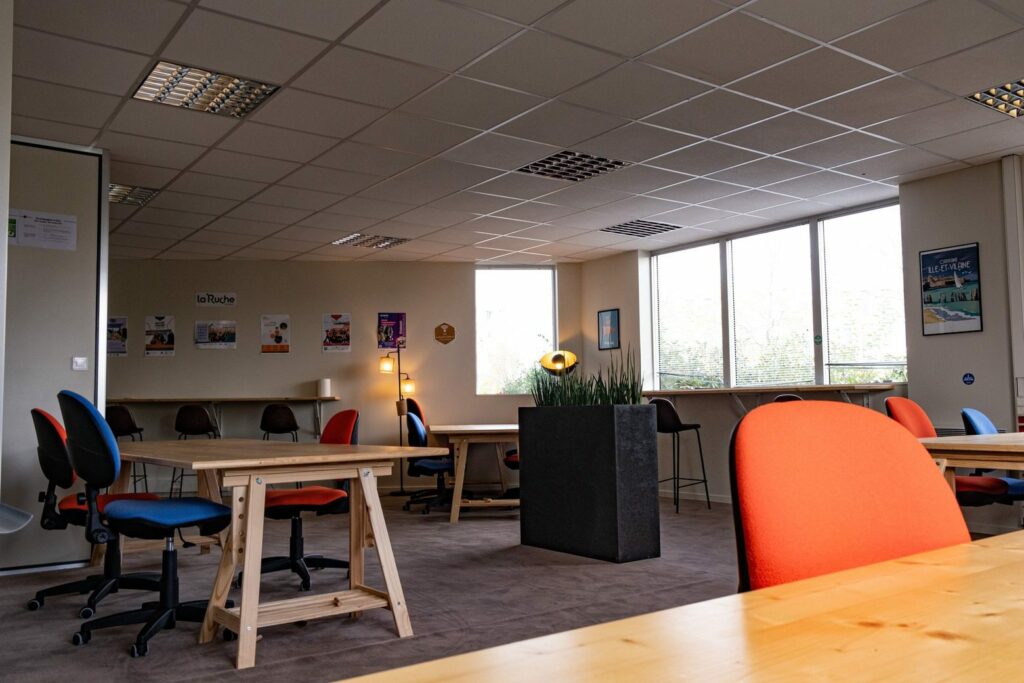 Les espaces de travail de Corentin