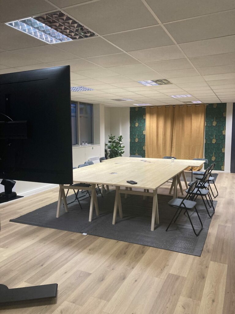 Les espaces de travail de Corentin