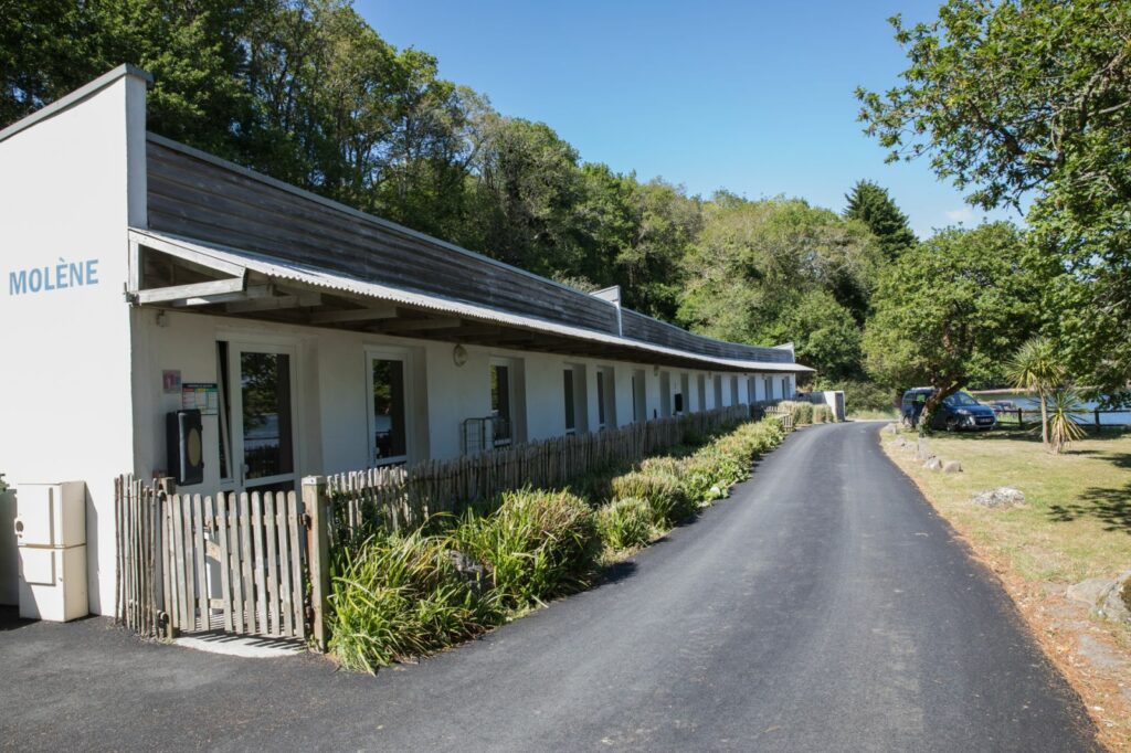 Le moulin entre mer et forêt