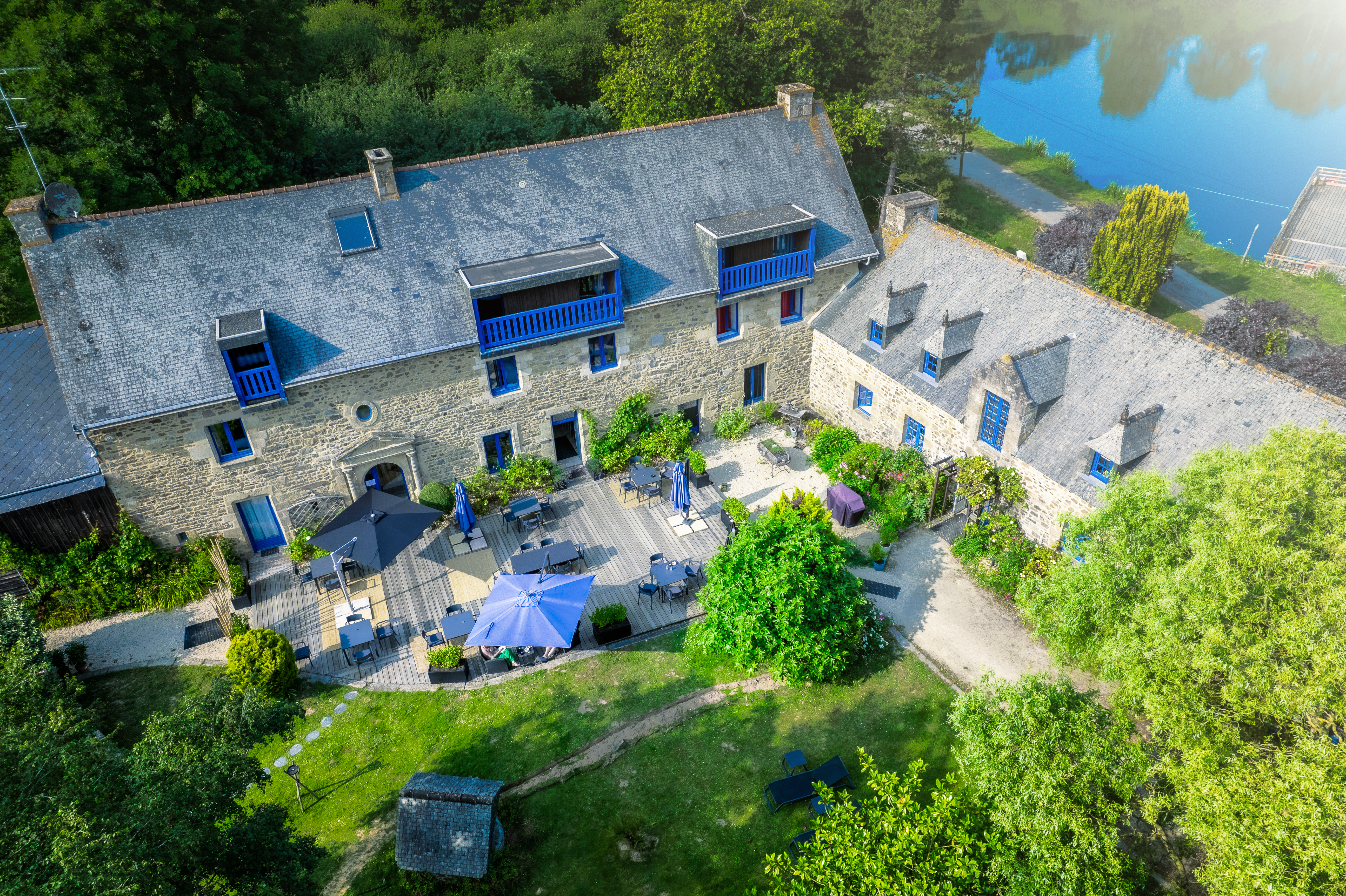 Le manoir de Vinita et Emmanuel