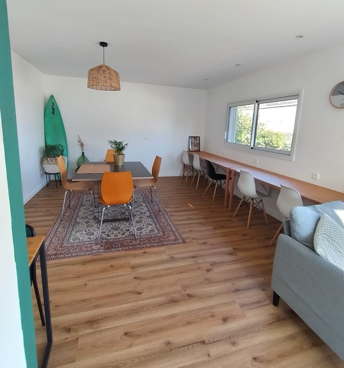 L’espace de travail de Justine