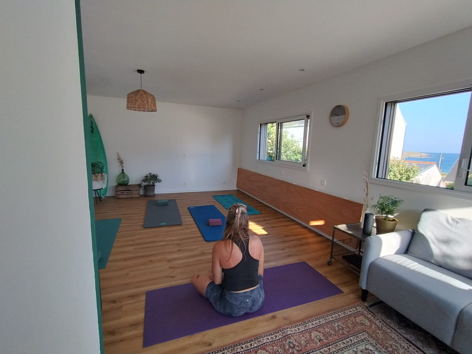 L’espace de travail de Justine